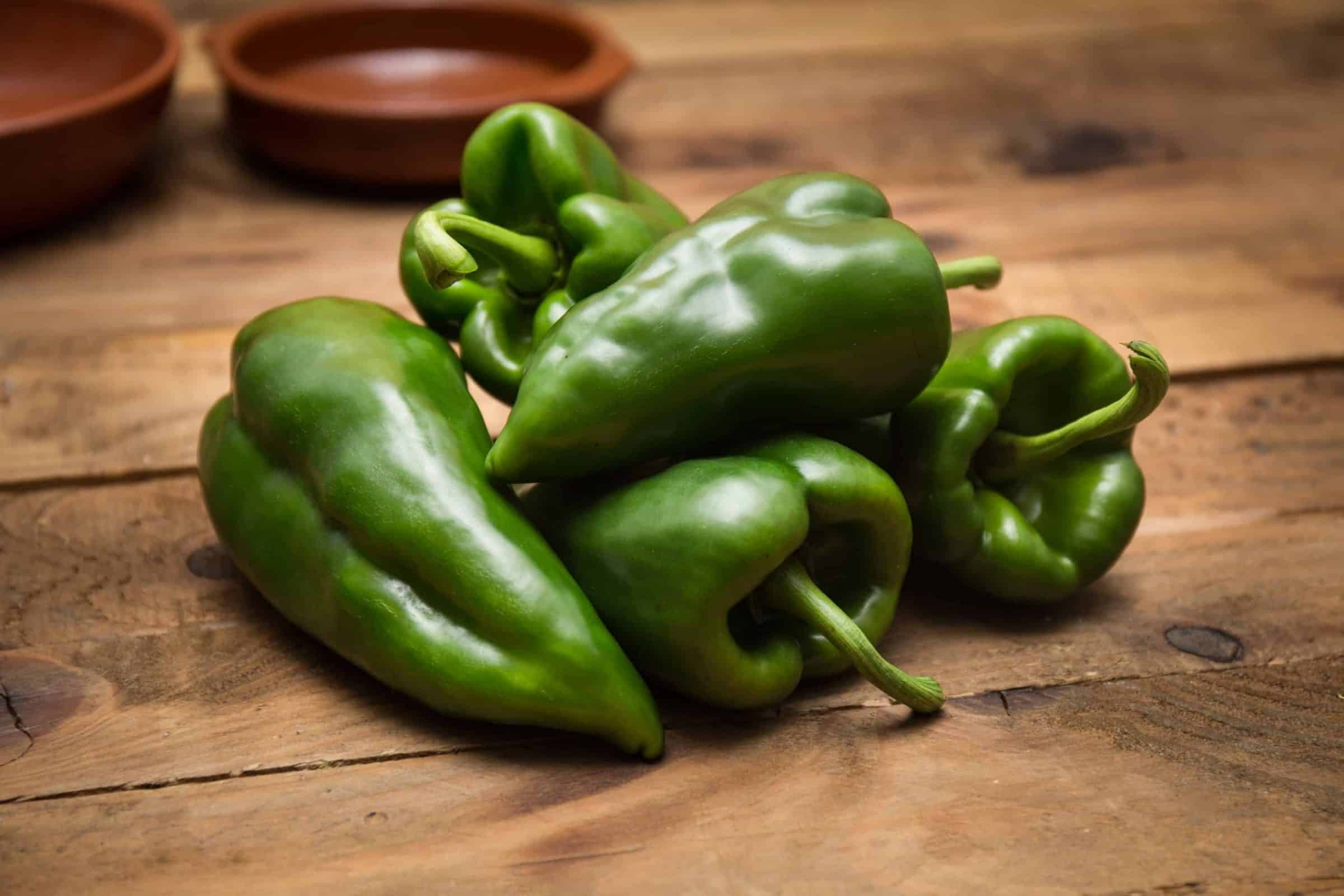 Poblano peper