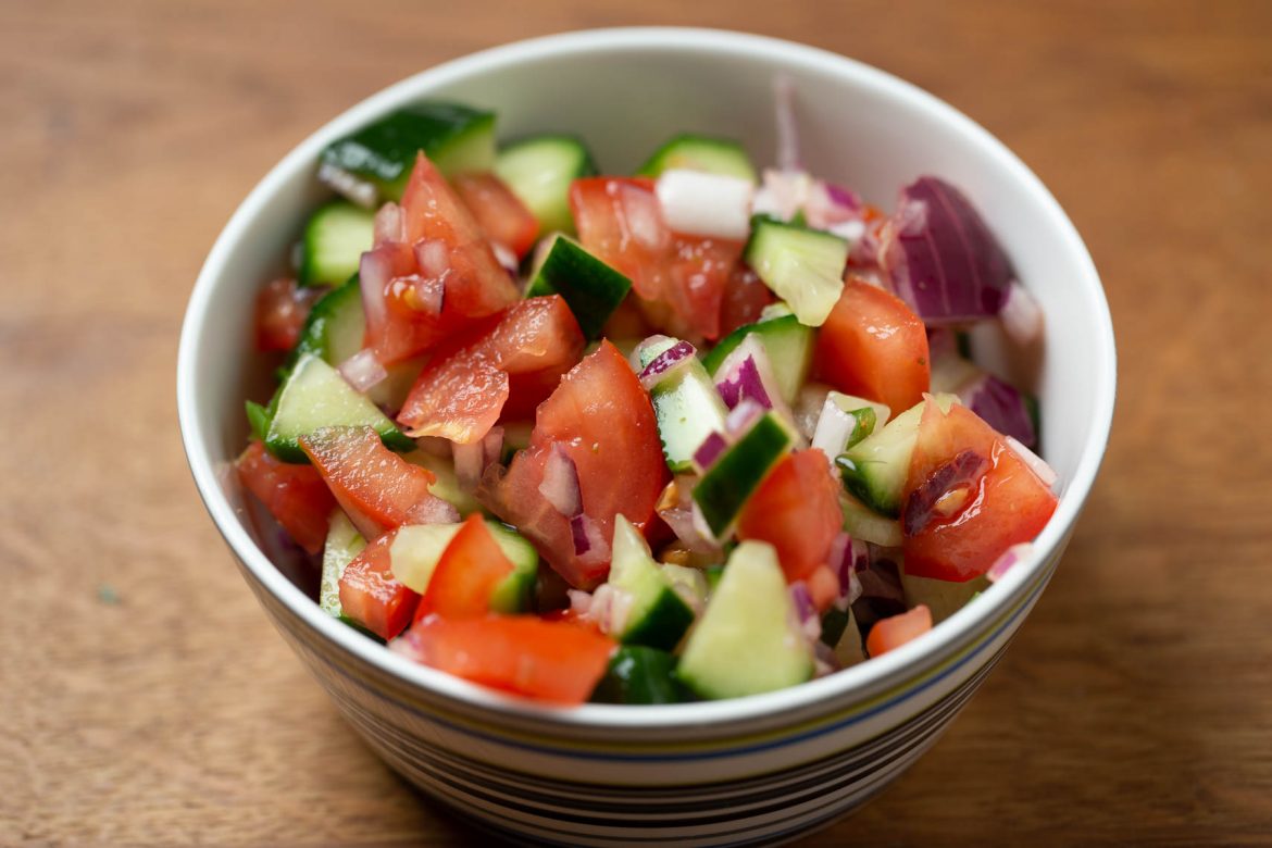 Indiase Kachumber Salade