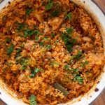 Jambalaya met kip en worst