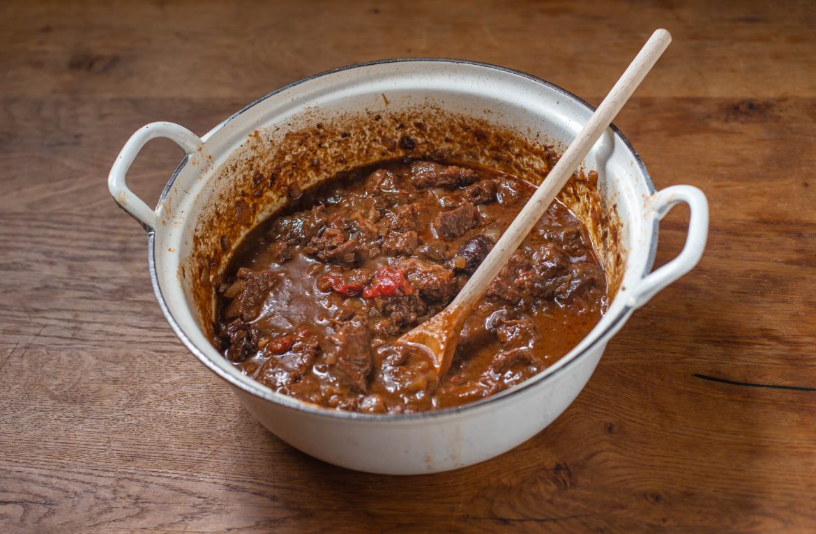 Stoofvlees met pruimen