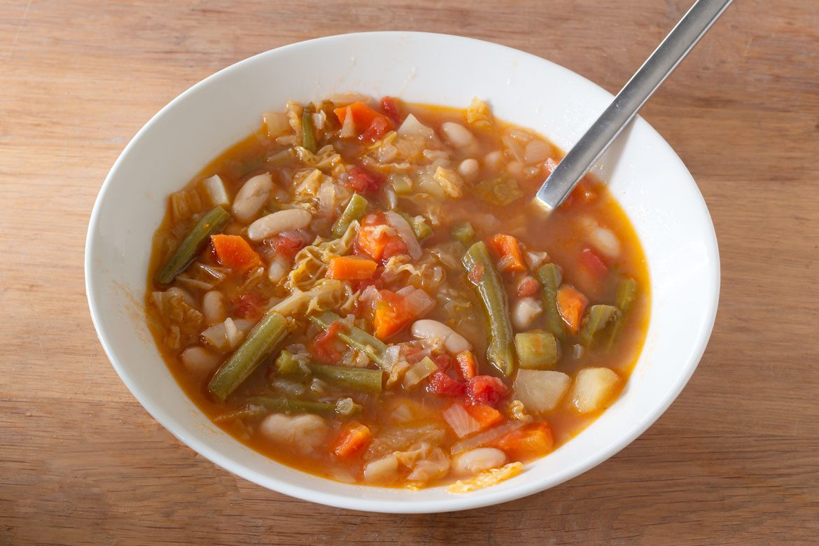 Minestrone - Italiaanse groentesoep