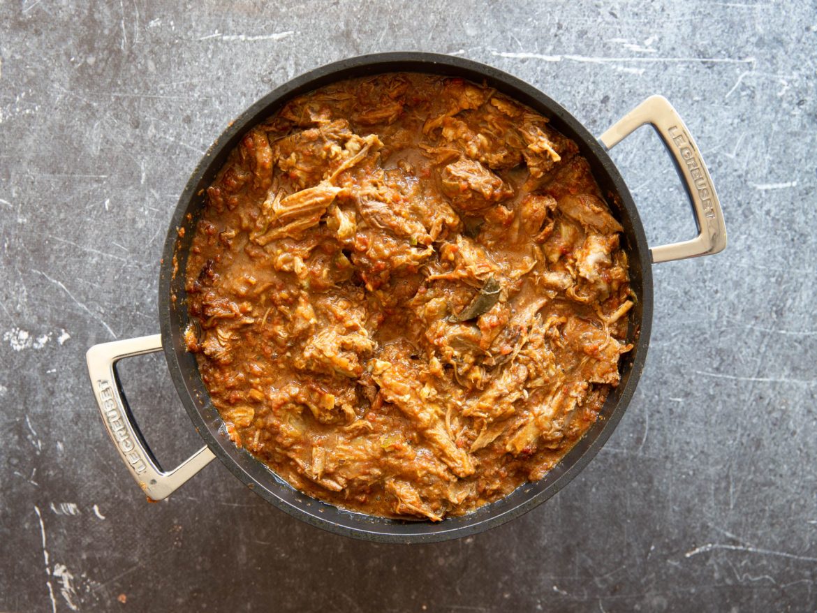 Lamscurry madras met lamsschouder